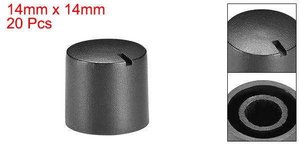 【楽天市場】uxcell 6mmシャフトホールノブ スピーカーエフェクトペダル用 アンプポテンショメーターノブ 14x14mm 20個：uxcell japan
