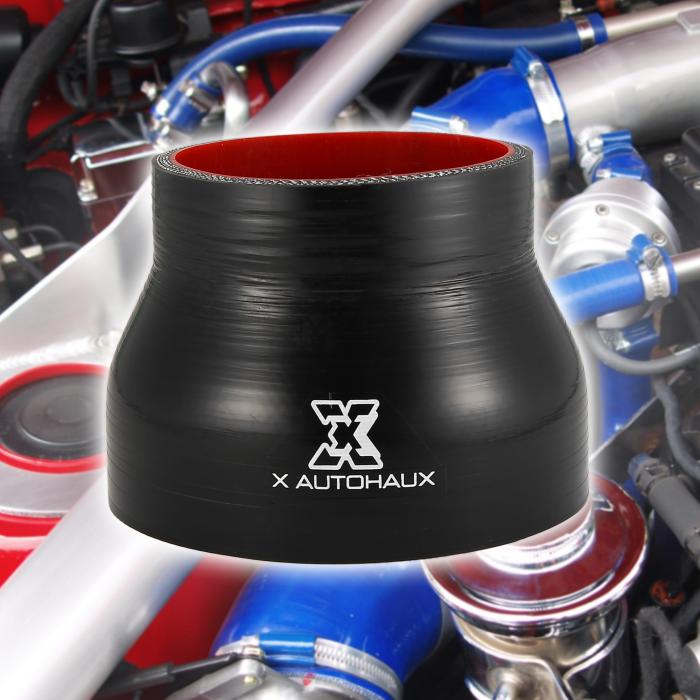 最安値に挑戦 Mm Autohaux ブラック ラジエーターホース 76 102 車用 インタークーラーホース 内径 1個入り 異径 長さ76mm X シリコンホース ユニバーサル レッド 異形シリコンホース 車用品