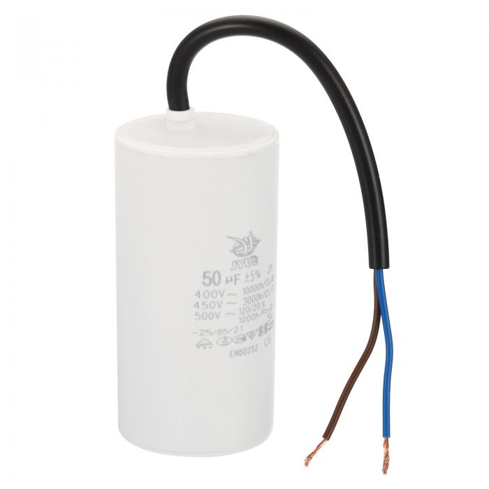 PATIKIL Condensatore CBB60 50uF 450V AC 4 Pin Per Pompe Acqua E Motori, 2 Pezzi - 3