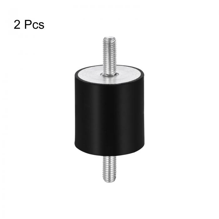 2022新発 uxcell ゴムマウント 2個 M10x27mm オス 防振装置 ショックアブソーバー D50mmxH50mm ohap.ac.th