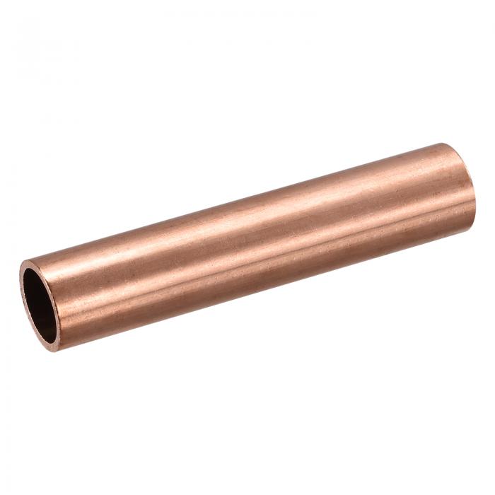 uxcell コッパー製チューブ パイプチューブ 丸い 外径21mm 壁厚さ1.5mm 長さ100mm
