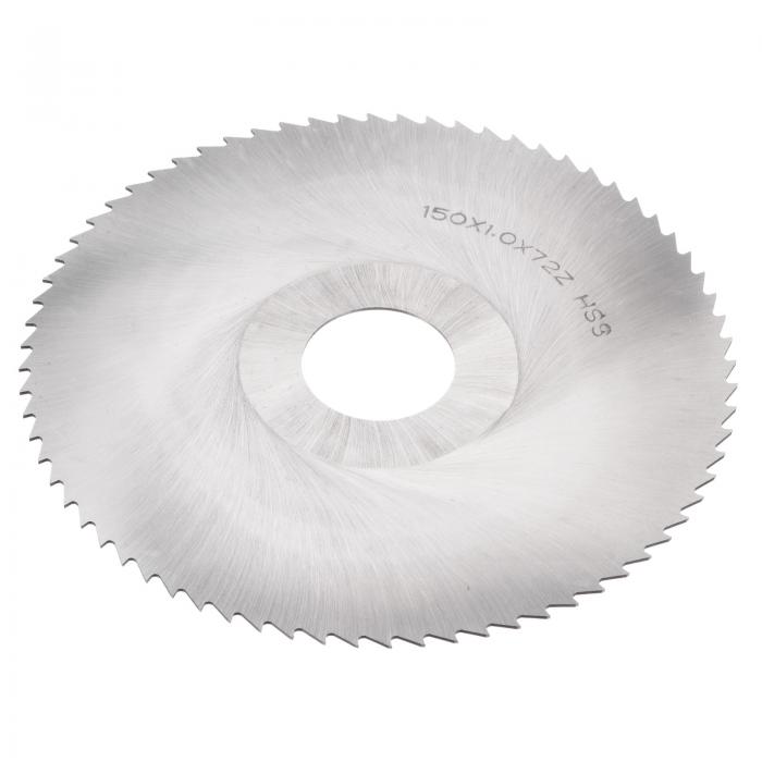 uxcell 丸鋸ブレード 直径150 mm 厚さ1 mm 72歯 6542高速度鋼(HSS)フライスカッター 32 mmアーバー付き 木製PVCアルミニウム切削用