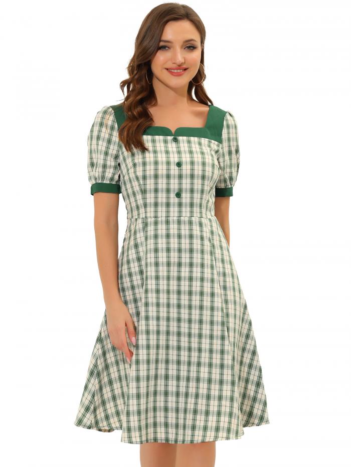 クルーネック　チェック　ドレス　長袖　Ｌ クルーネックカットソー【長袖】【CONTROLα】 (ACCS3101-33