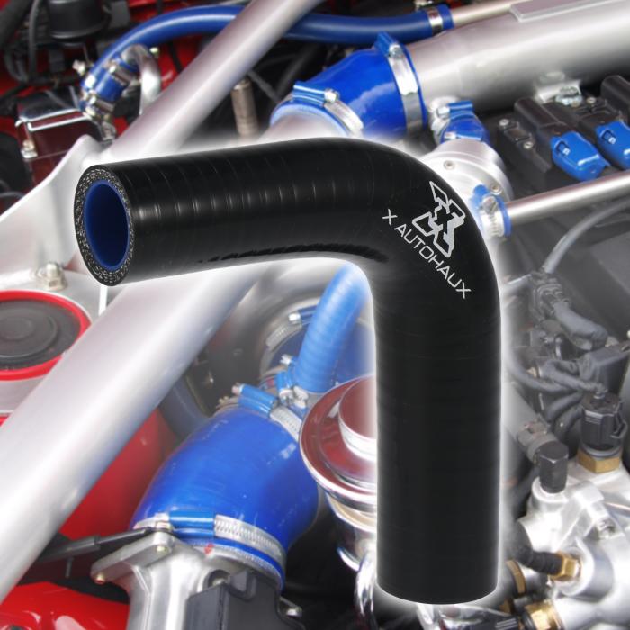 日本未発売 X Autohaux 90度レデューサーエルボー シリコンホースカプラー インタークーラーチューブ 車のインタークーラーインテーク配管用 ブラック 長さ100 Mm 内径19 22 Toothkind Com Au