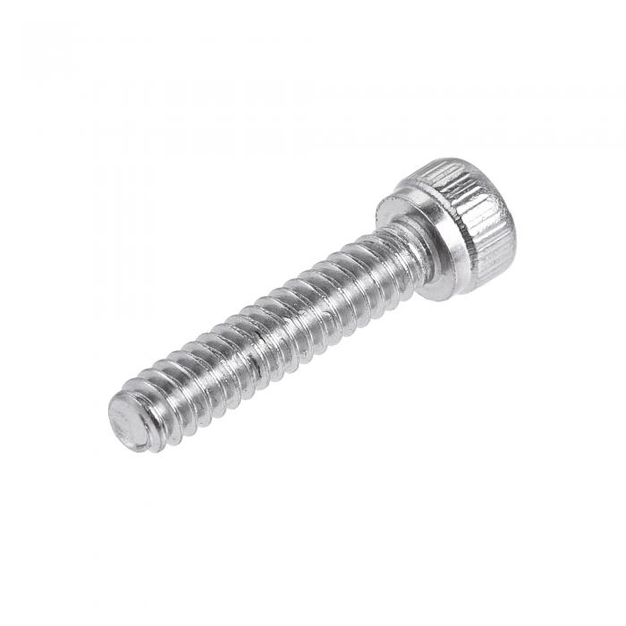uxcell六角ソケットヘッドボルトキャップネジ#6-32x16mm304ステンレス鋼ポリッシュ100個入り