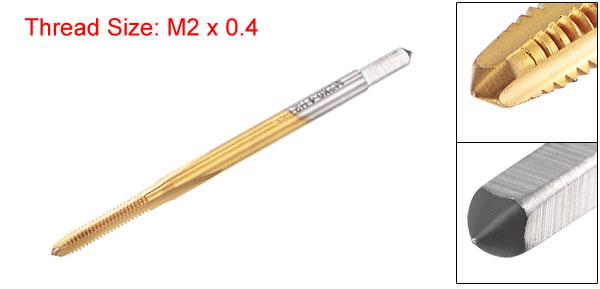 【楽天市場】uxcell マシンマイクロねじタップ ねじフライス盤タップ スクリュータップ メトリックM2 x 0.4 チタンコーティング ...