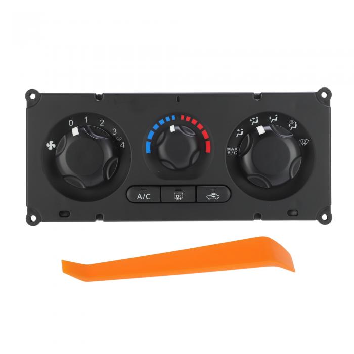 SWITCHRISE 日産 フロンティア D40 / ナヴァラ D40 2007-2012年用 HVACコントロールスイッチパネル 品番27510-JS60B エアコン ヒーター クライメート コントロール モジュール|uxcell japan