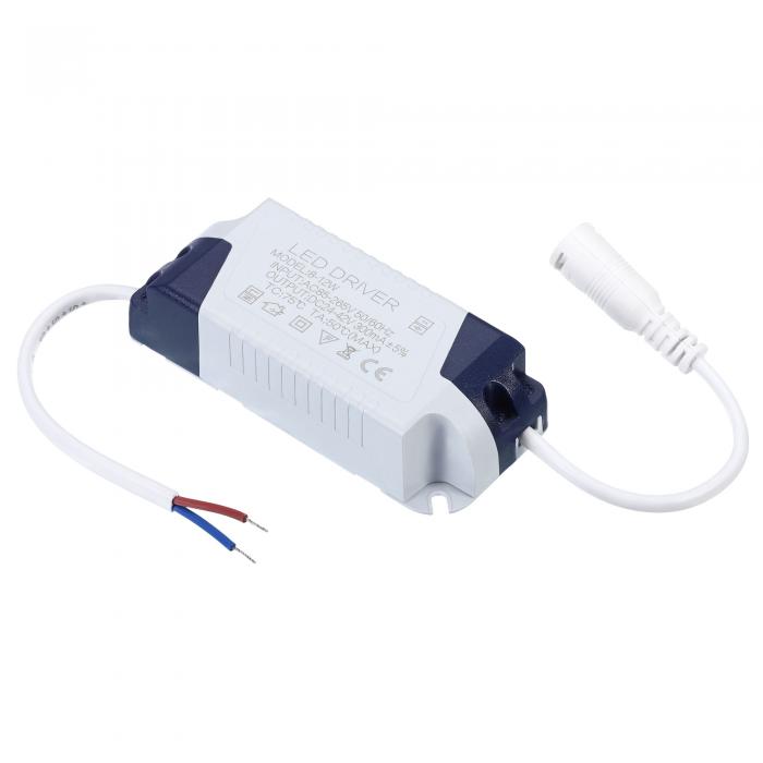 HWWGSH 8-12W 300mA LED Driver, AC 85-265V Output 27-42V DC Male - View #6