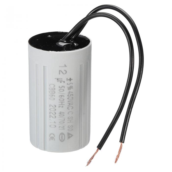 PATIKIL CBB60 12.5uf Funzione Condensatore,1pz AC 250V