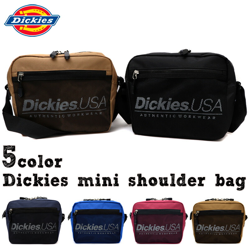 楽天市場 ショルダーバッグ Dickies Usa ミニショルダーバッグ メンズ レディース ディッキーズ ミニバッグ スポーティ 旅行 小さめ 英字 カバン 17912000 バッグ おしゃれ雑貨のuyunii