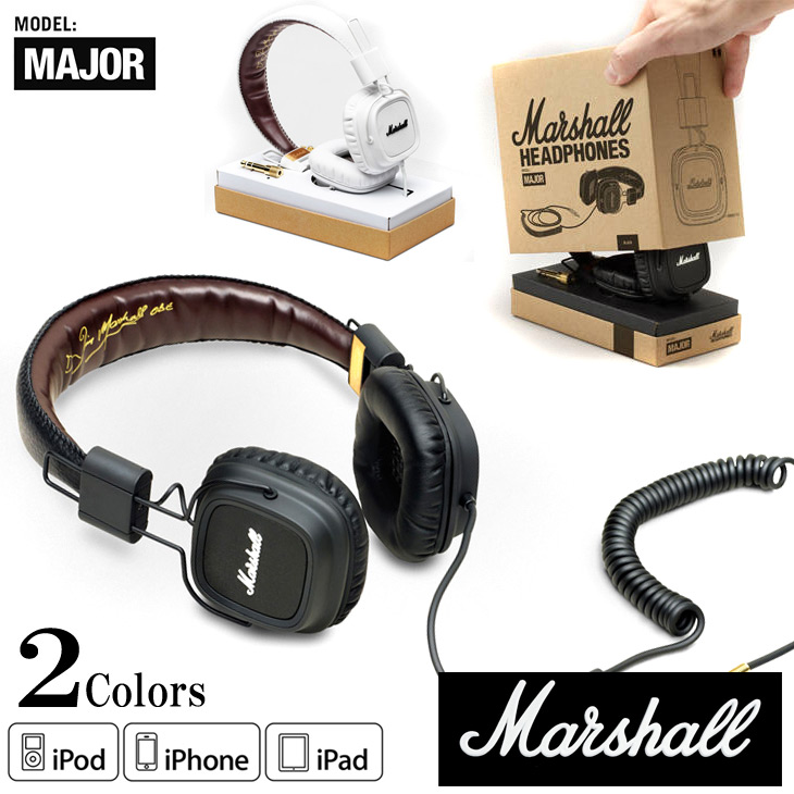 特別セーフ Iphone メジャー ヘッドフォン マーシャル ヘッドフォン Major 国内正規品 Marshall 送料無料 全品 いい音 P06may16 高音質 ヘッドフォン ヘッドホン おしゃれ デザイン かわいい 密閉型 Carnespremiumxo Com