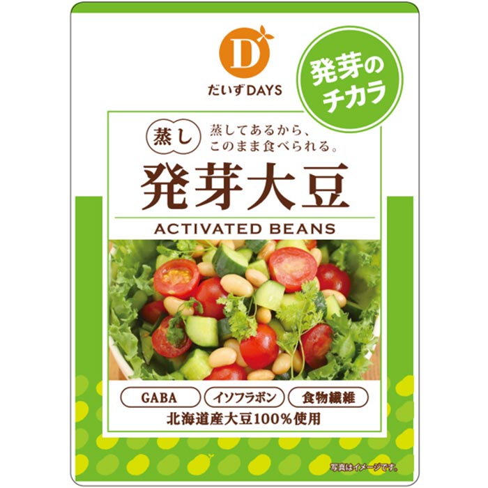 だいずデイズ 蒸し発芽大豆 100g画像
