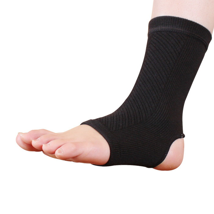 【新品未開封】インベル首脳サポーター　ブラック ATHMD - アスメディ 足首サポーター オープンタイプ (1個入