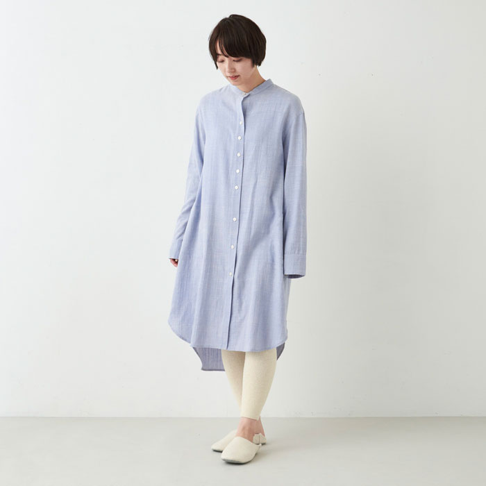 和紡布 ガラ紡の編み物ズボン下 生み出すこと