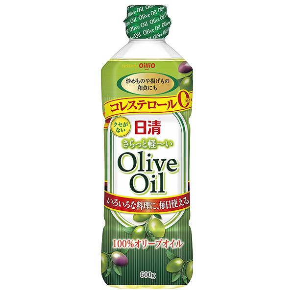 日清オイリオ 日清さらっと軽いオリーブオイル 600gペット×10個セット ［オリーブ油］