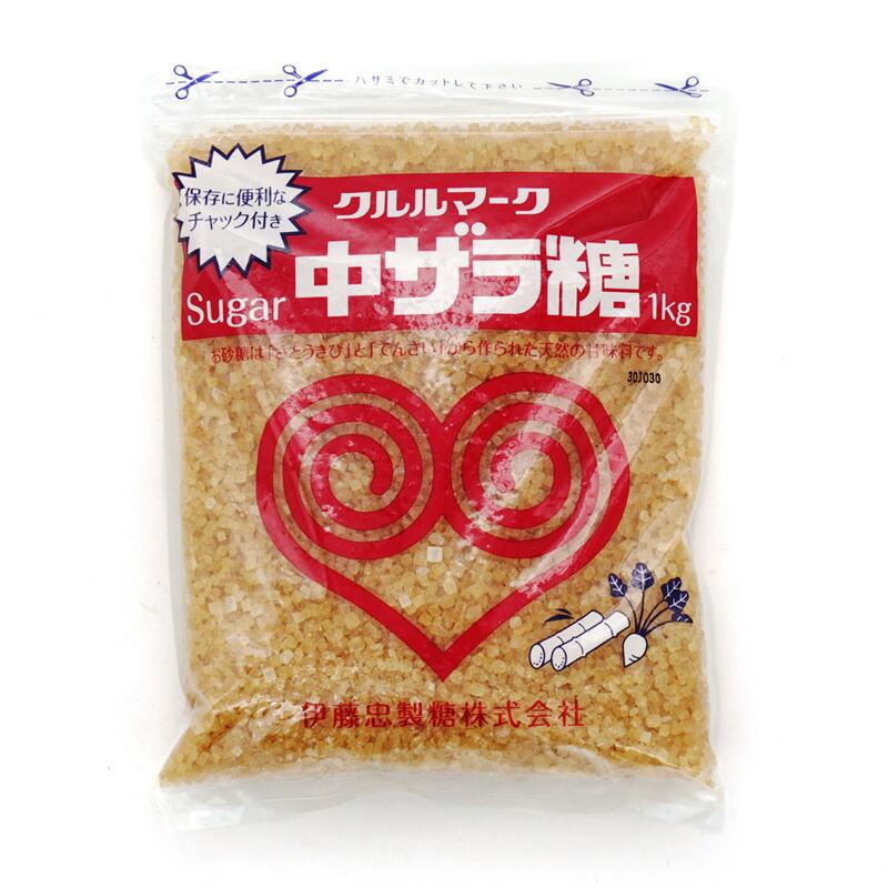 伊藤忠 中双糖 1kg×20個セット ［砂糖　調味料］