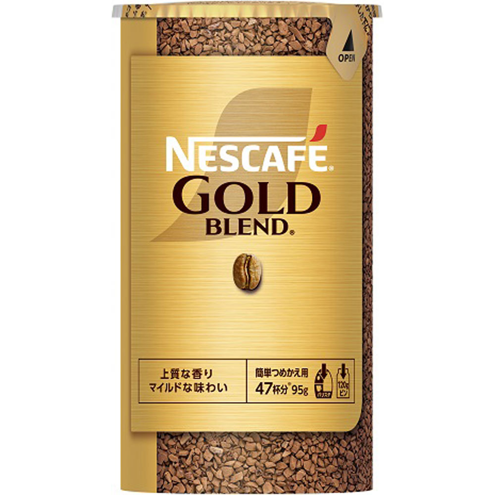 ゴールドブレンド　エコ＆システムパック ９５ｇ×12個セット ［インスタント　コーヒー］