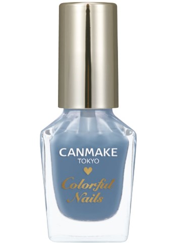 楽天市場 キャンメイク カラフルネイルズ ｎ２８ スモーキーアクア キャンメイク ネイル ｖドラッグ 楽天市場店