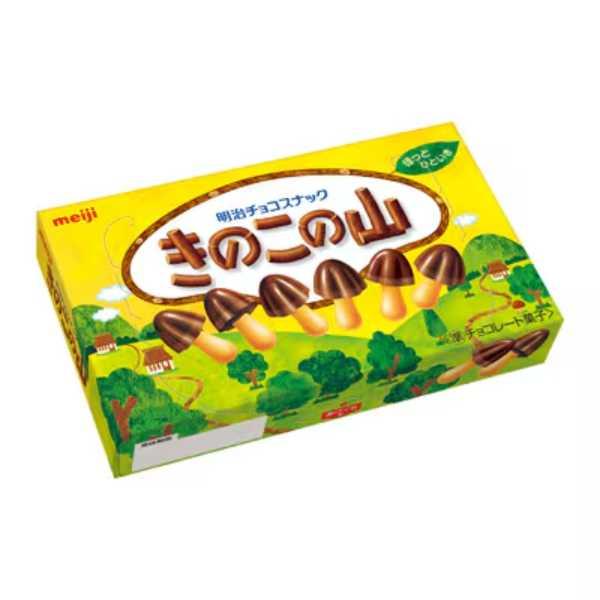 楽天市場】【明治】きのこの山 1箱(74g)×10コ【きのこの山／たけのこ