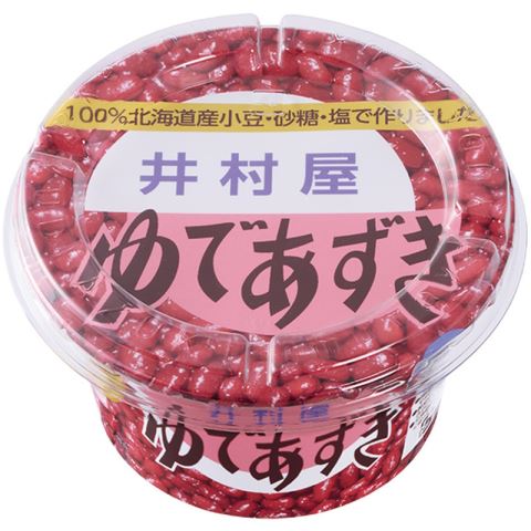 井村屋 カップゆであずき 300ｇ×24個セット [小豆]