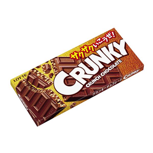 【ロッテ】クランキーチョコレート 10枚入り×60箱 楽天市場】ロッテ クランキー (10×6)60入 (チョコレート お菓子 おやつ