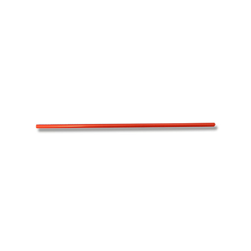 ストレートストロー 裸 3.5mm×15cm 赤 1000本入 シバセ工業