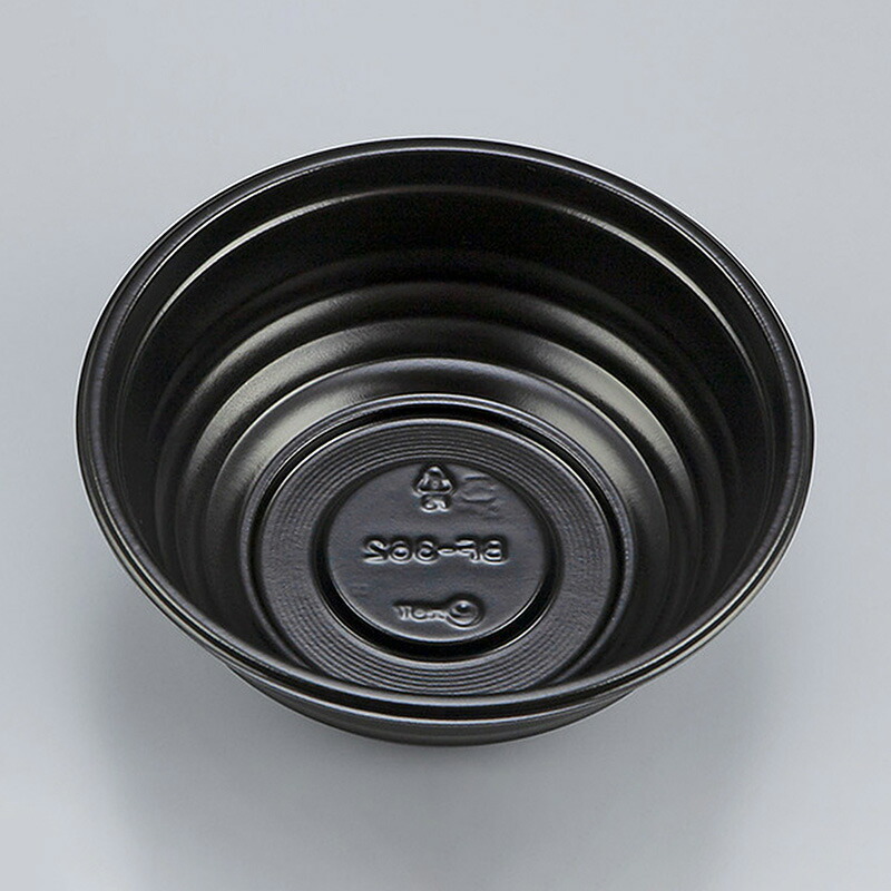 丼容器 黒 本体 BF-362 50枚入 シーピー化成