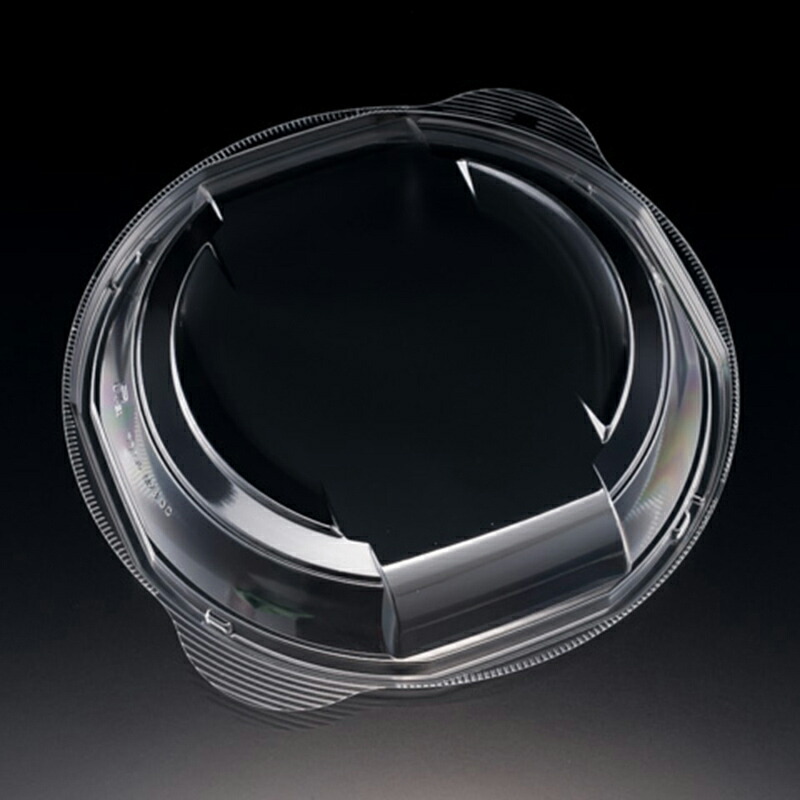 弁当容器 デリカサラエル深型プレート 蓋 M23 50枚入 リスパック