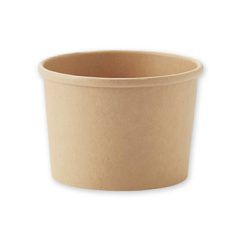 食品容器 未晒フードカップ 深型 235ml 口径90ｍｍ 25個入 ヘイコ―(HEIKO)