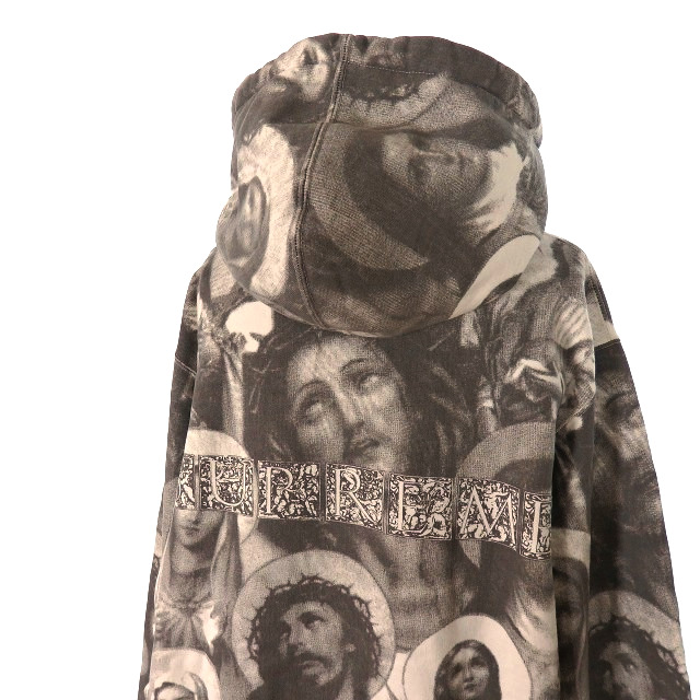 supreme jesus and mary hoodie