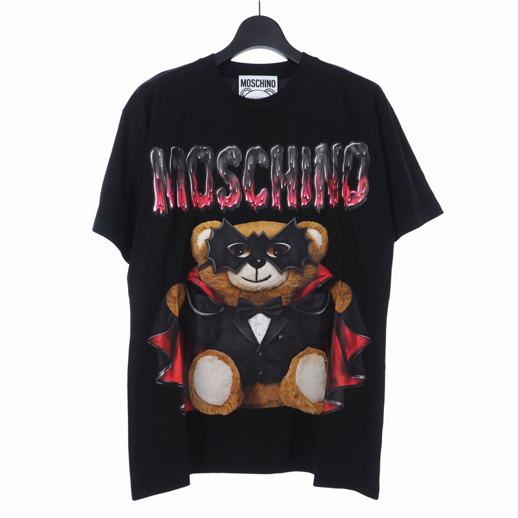 楽天市場】MOSCHINO モスキーノ Tシャツ ホワイト コットン