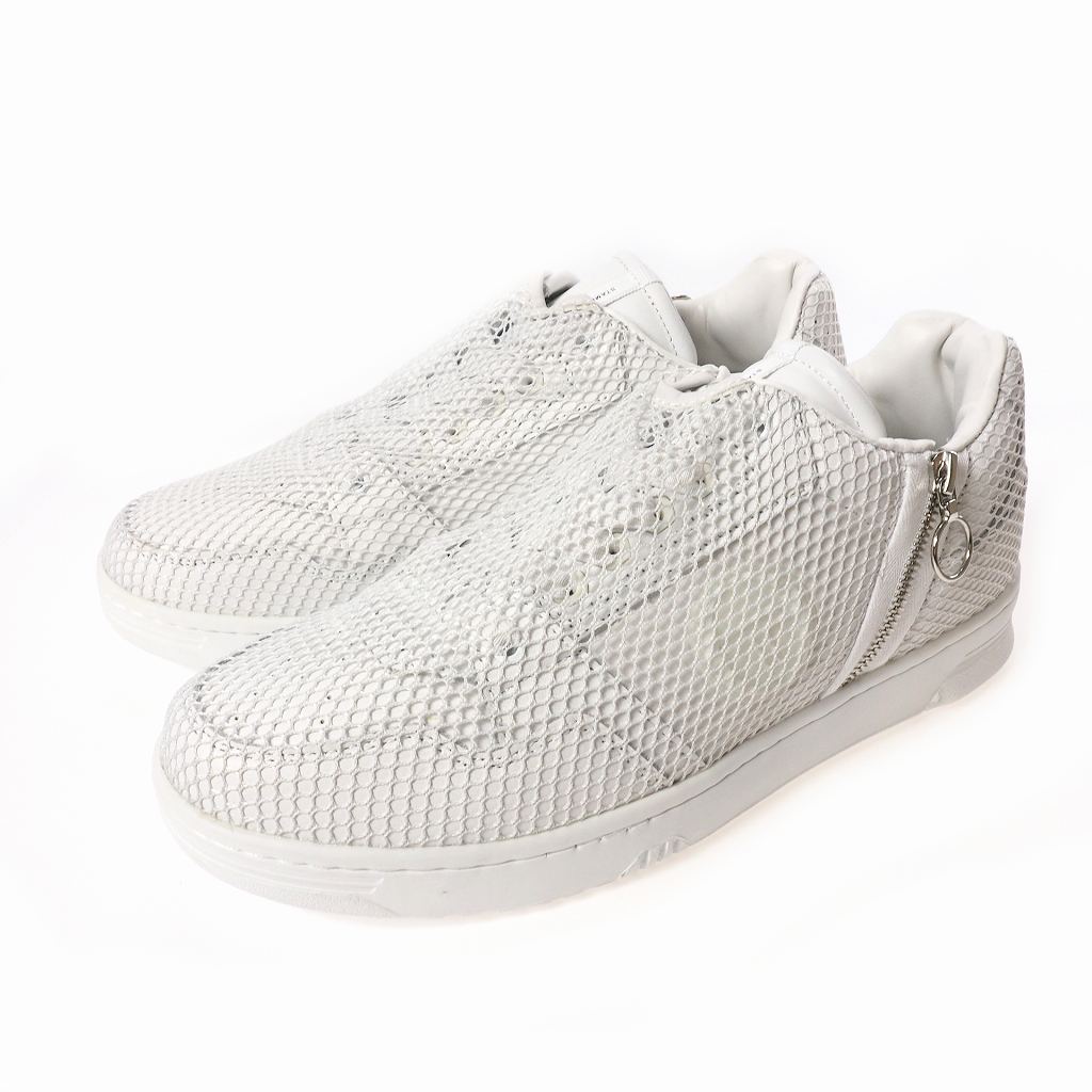 【中古】未使用品 スタンプド STAMPD × SERGIO TACCHINI セルジオタッキーニ PRIME SHOT メッシュスニーカー 44 ホワイト 白 STM912955 メンズ 【ベクトル 古着】 251226