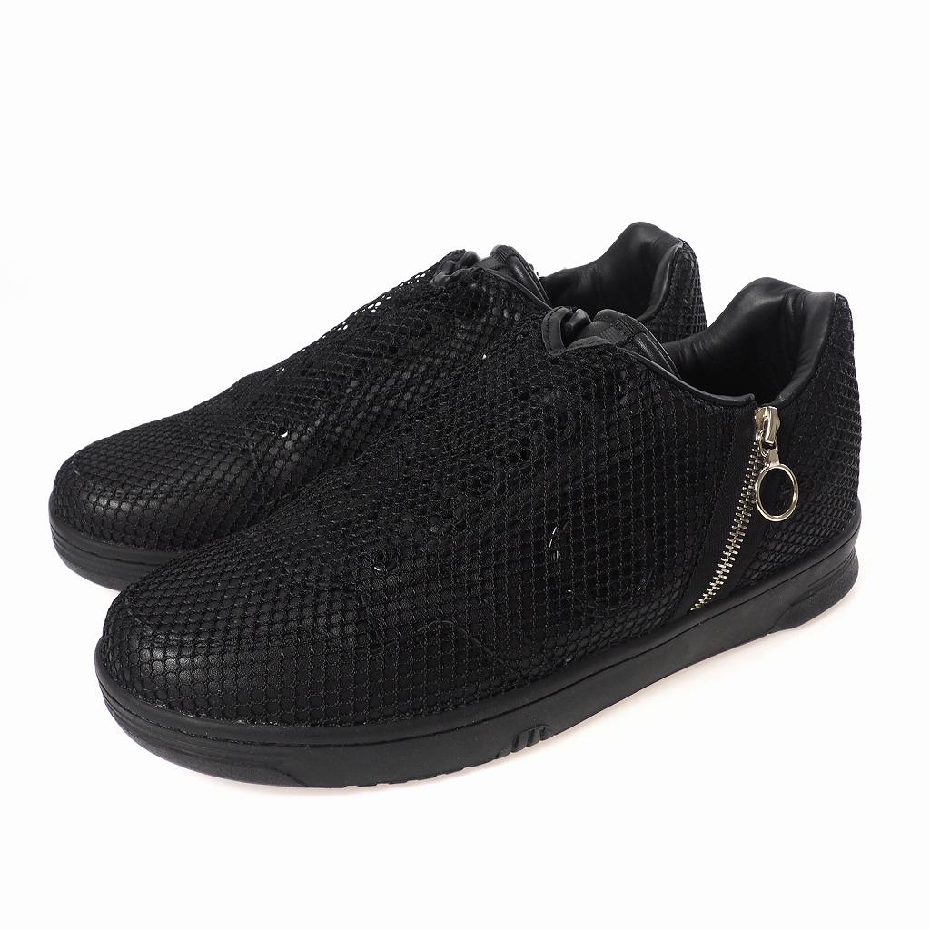【中古】スタンプド STAMPD × セルジオタッキーニ SERGIO TACCHINI PRIME SHOT メッシュスニーカー 靴 43 ブラック 黒 STM912955 メンズ 【ベクトル 古着】 260303
