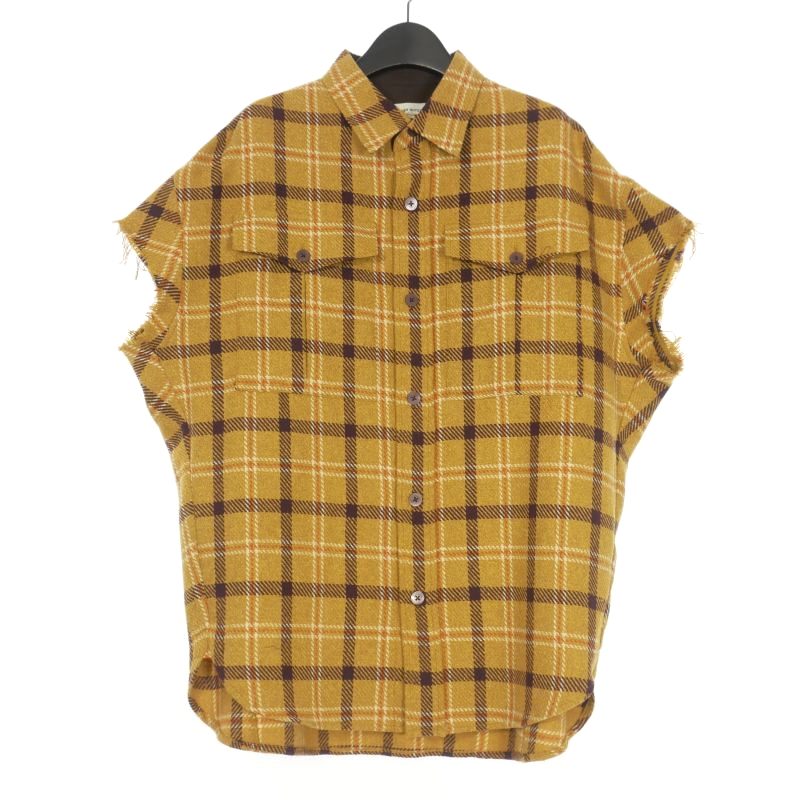 【新品】DRIES VAN NOTEN 24SSシルクシャツ ランウェイピース 新品】DRIES VAN NOTEN 24SSシルクシャツ ランウェイピース