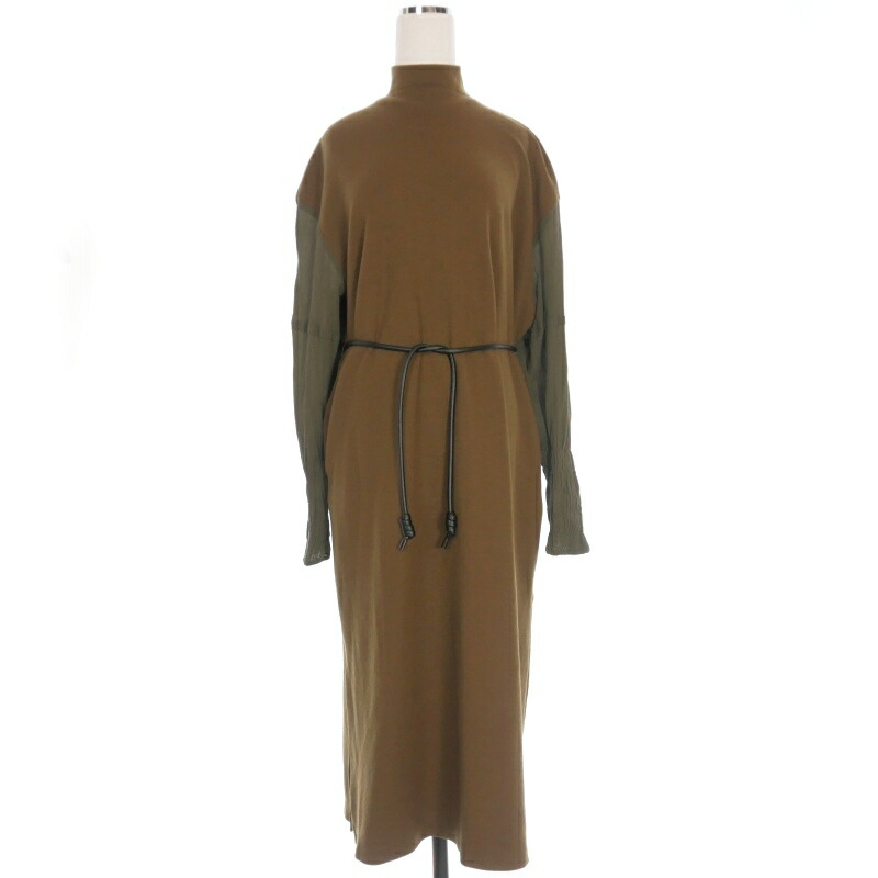 【AKIRA NAKA】 Bella ribbon dress ニットワンピース AKIRA NAKA アキラナカ Bella ribbon dress リボンニットドレス