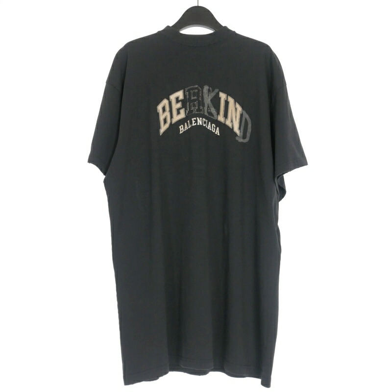 KDG Tシャツ チャコール バレンシアガ BALENCIAGA バレンシアガ 23AW Be Kind Tee オーバーサイズT