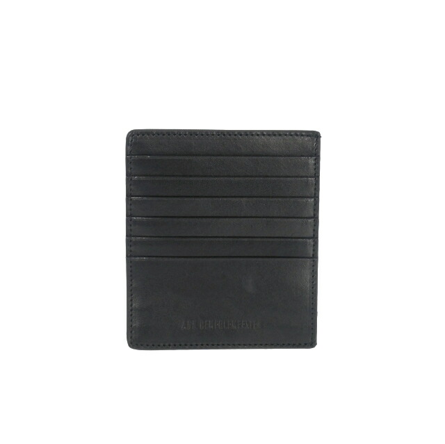 【中古】未使用品 アンドゥムルメステール ANN DEMEULEMEESTER 24SS VIGGO スクエアカードホルダー ケース ブラック 黒 2401-U-CH09-LT128-099 国内正規 メンズ レディース 【ベクトル 古着】 250912