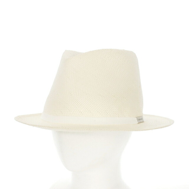 【中古】未当て嵌める品 アンドゥムルメステール ANN DEMEULEMEESTER 23SS SUZE HAT PAPYRUS 紙やすりかぶり笠 鳥打ち帽 56 象牙色 白 2301-U-ACC05-FA307-0 国内決まり メンズ レディース 【ベクター 古着】 250912 バッグ・小物・ブランド雑貨-帽子-メンズ帽子
