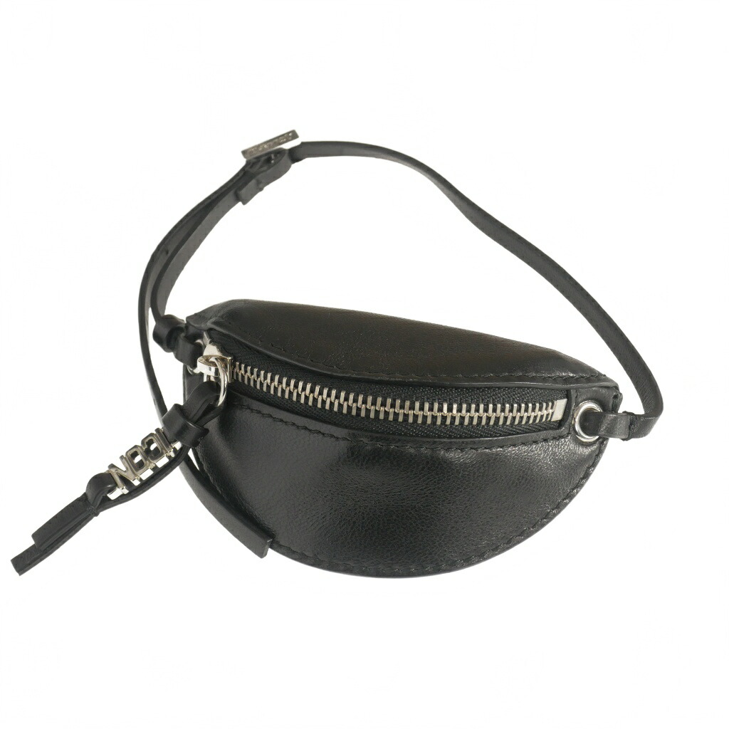 【中古】未使用品 ディースクエアード DSQUARED2 23AW ICON Evening Belt Bag レザー コインケース 黒 ブラック S83P0052 メンズ レディース 【ベクトル 古着】 251201｜VECTOR&times;Refine