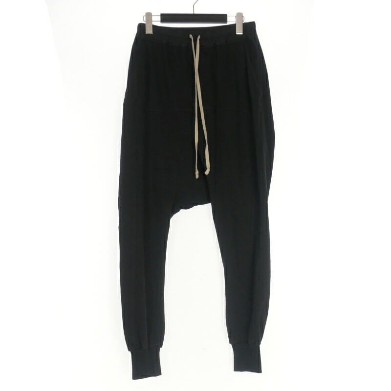 【中古】ダークシャドウ DRKSHDW RICK OWENS 25SS PRISONER DRAWSTRING ドローストリング サルエルパンツ XS ブラック 黒 DU01E3395-RIG メンズ 【ベクトル 古着】 251212 28,015円