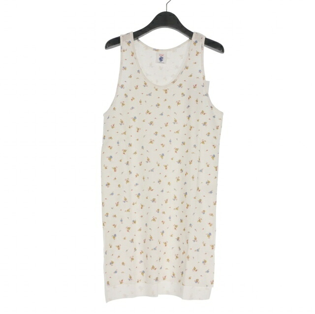 【中古】未当て嵌める品 ミシェル 71 MICHAEL 25SS Tank top with all-over pattern flower 花柄 貯蔵タンクいの一番 ノースリーブ F 白いこと 白 MC251C054 メンズ 【ベクター 古着】 260412