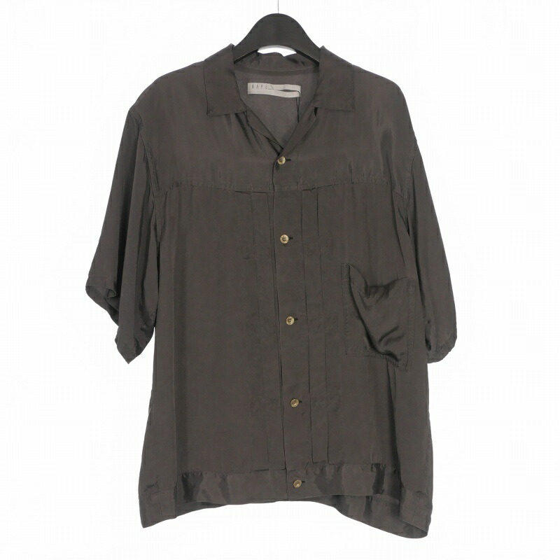【中古】未使用品 ネイプ NAPE 25SS DECAY TYPE1st HSH オープンカラーシャツ 半袖 1 ブラック 黒 432 メンズ 【ベクトル 古着】 260126