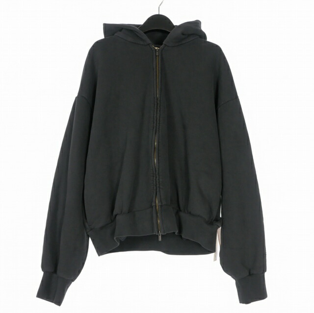 【中古】未使用品 エフオージー エッセンシャルズ FOG ESSENTIALS 24AW HEAVY FLEECE FULLZIP HOODIE 裏起毛 ジップアップフーディ パーカー 長袖 S ブラック 黒 192HO25478 メンズ 【ベクトル 古着】 260123