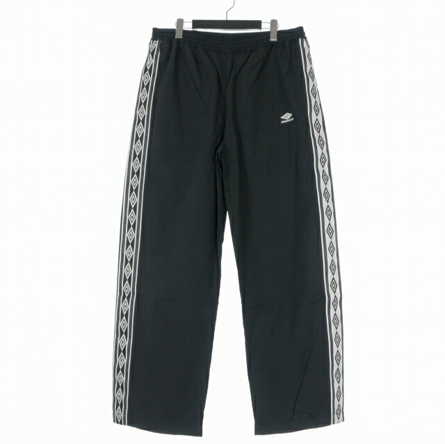 【中古】未使用品 アンブロ UMBRO 25AW SLAM JAM Formal OG Tape Track Pants トラックパンツ L ブラック 黒 UBMW0361FA229 メンズ 【ベクトル 古着】 260203
