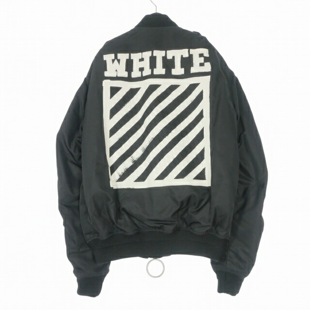 楽天市場】【中古】オフホワイト OFF WHITE 16AW MA-1 ヴァージル期 MA