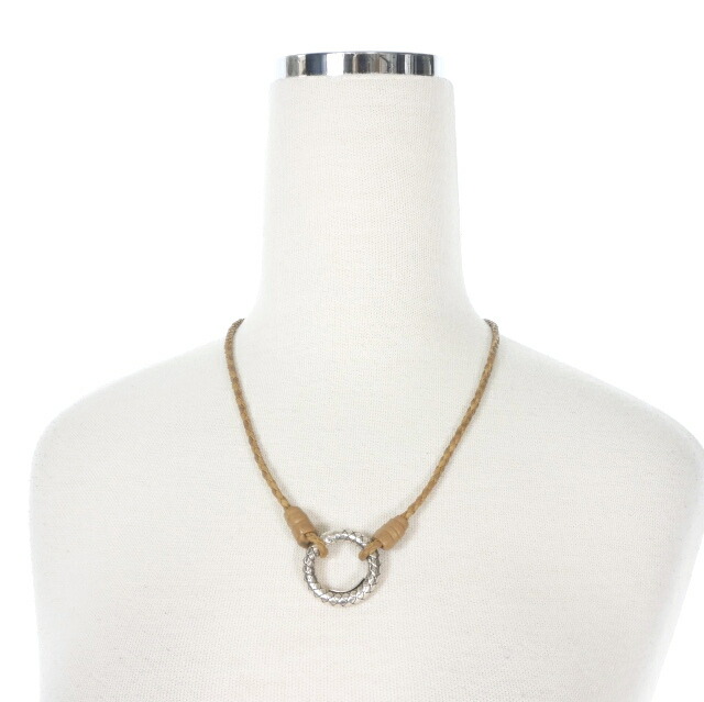 楽天市場】【中古】BOTTEGA VENETA イントレチャートネックレス