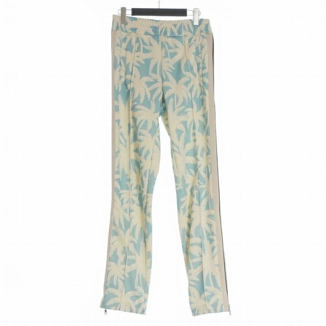 【中古】未当て嵌める品 パームエンジェルス PALM ANGELS 24SS Palms All Over Track Pants 貨物自動車ズボン下 イージーパンツ S ともし火青み/白いこと PMCJ020R24FAB0024003 メンズ 【ベクター 古着】 260221