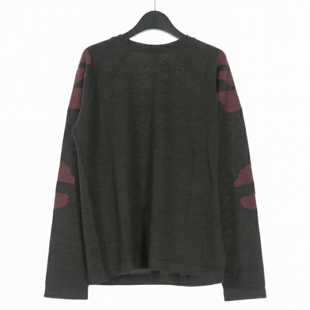 【中古】未使用品 ジェイラル _J.L - A.L_ 25AW Mediter Knitted Longsleeve SHUNGITE ロングスリーブニット セーター S ブラウン 茶 JBMW0561YA63 メンズ 【ベクトル 古着】 260216