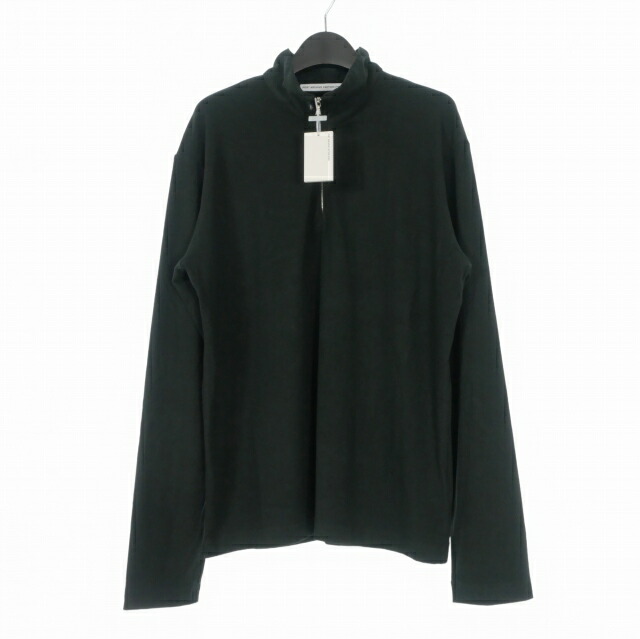 【中古】未使用品 ポストアーカイブファクション POST ARCHIVE FACTION PAF 25AW Half Zip Fleece ハーフジップフリース プルオーバー カットソー 長袖 S ブラック 黒 A1-104BK メンズ 【ベクトル 古着】 260215