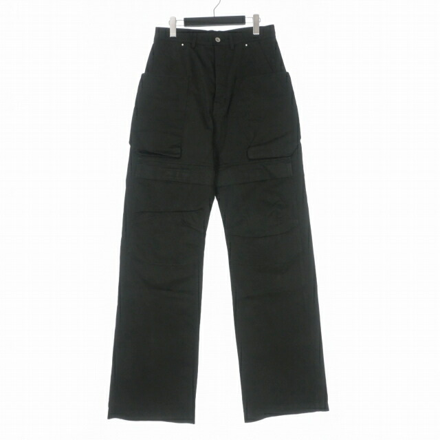 【中古】ダークシャドウ DRKSHDW RICK OWENS 25AW STEFAN CARGO カーゴパンツ 28 ブラック 黒 DU02E7368-TW メンズ 【ベクトル 古着】 260303|VECTOR×Refine
